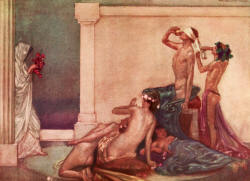 William Russell Flint - 'Do not act as if thou wert going to live ten thousand years' from ''The Thoughts of the Emperor Marcus Aurelius Antoninus'' (1909)
